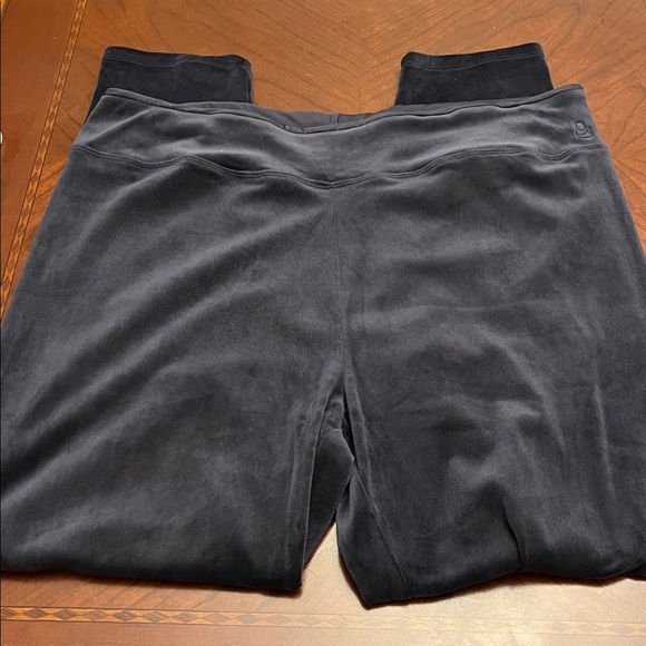 Cuddl Duds Navy Blue Leggings - Picture 3 of 9